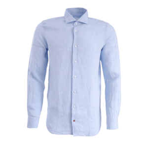 Classic blue men's shirt