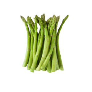 Fresh green asparagus, bunch